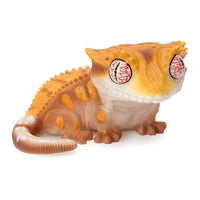 Ikimono Encyclopedia Soft Vinyl Collection Leopard and Crested [4.Crested Gecko (Flame)]
