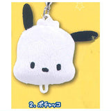 Sanrio Hapidanbui Plush Charm [2.Pochacco]