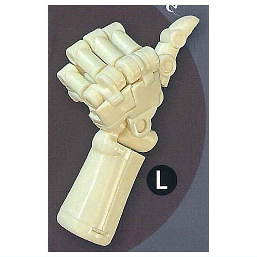 1/3 SCALE Movable wrist Olive hand Vol.2 [2.bone white(L)]