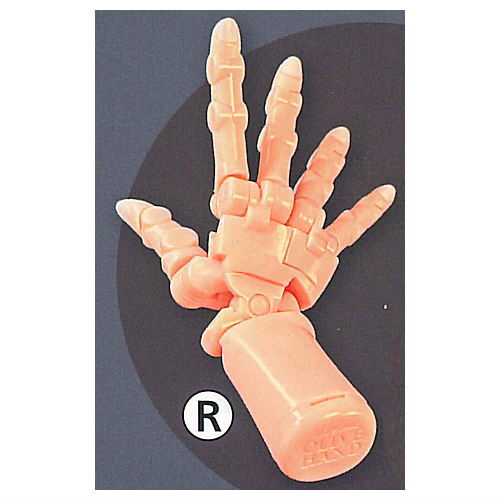 1/3 SCALE Movable wrist Olive hand Vol.2 [5.pale orange(R)]