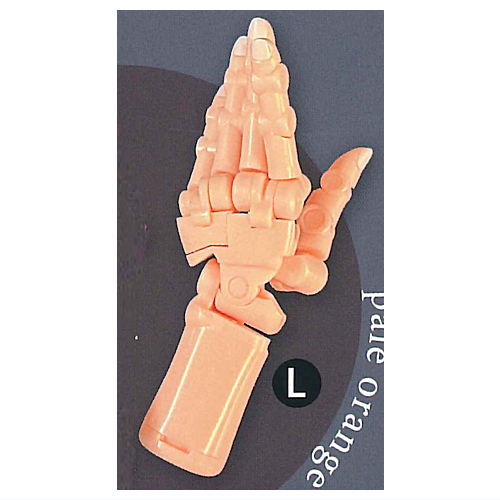1/3 SCALE Movable wrist Olive hand Vol.2 [6.pale orange(L)]