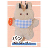 Bread-loving flying squirrel plush toy [2.Bread/Blue]