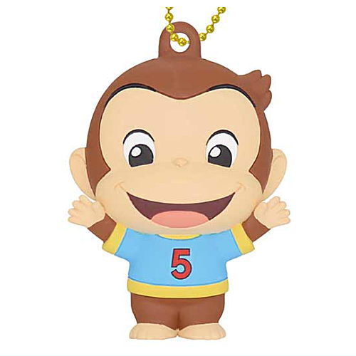 Curious George Petanko Mascot Part.3 Town Edition [2.George in a T-shirt]