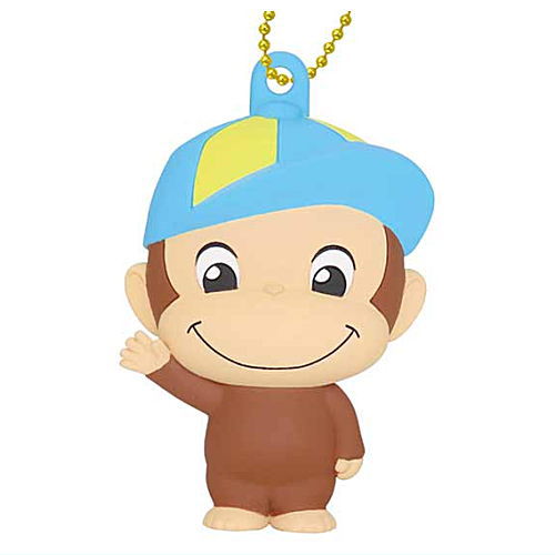Curious George Petanko Mascot Part.3 Town Edition [3.George in a cap]