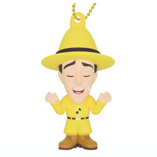 Curious George Petanko Mascot Part.3 Town Edition [4.Yareyaretotiitahyojono The Man with the Yellow Hat]