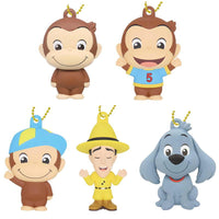 Curious George Petanko Mascot Part.3 Town Edition [All 5 type set(Full Complete)]