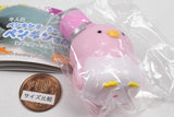 Ushihito Paint-Covered Penguin Sofubi Figure [2.Pink]