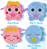 New Zawazawamori no Ganko-chan Plush Kinchaku [All 4 type set(Full Complete)]