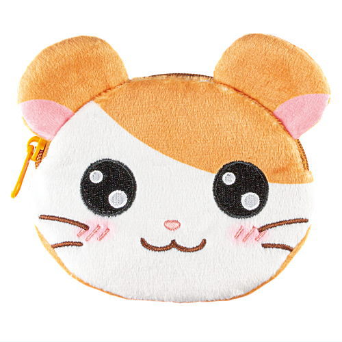 Hamtaro Fuwafuwa Face Pouch [1.Hamtaro]