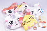 Hamtaro Fuwafuwa Face Pouch [All 5 type set(Full Complete)]