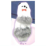 Fuwafuwa Ermine Keychain [6.Gray]