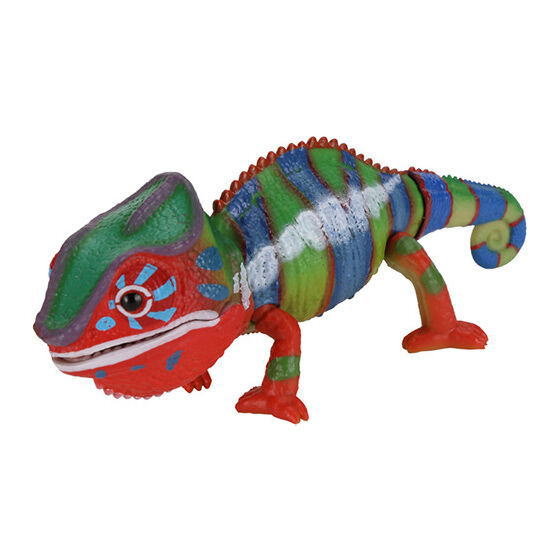 Ikimono Encyclopedia Repti Chameleon [1.Panther Chameleon (Green)]