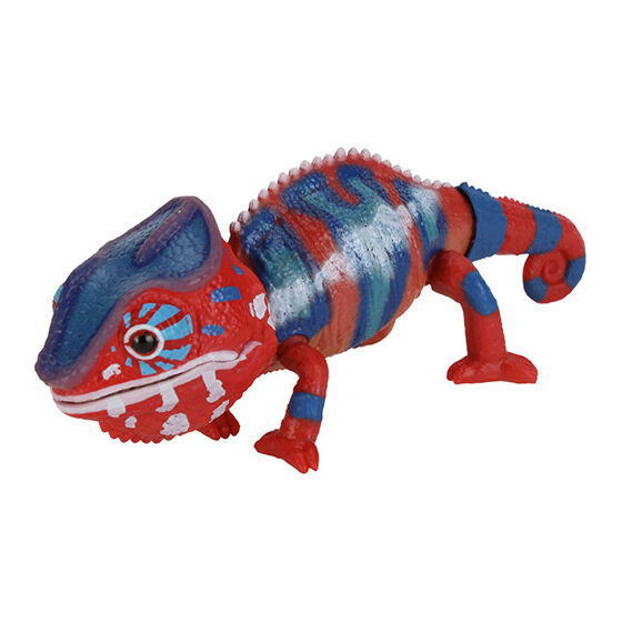 Ikimono Encyclopedia Repti Chameleon [2.Panther Chameleon (Red)]