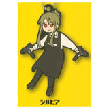 Kindergarten WARS Rubber Keychain [4.Silvia]