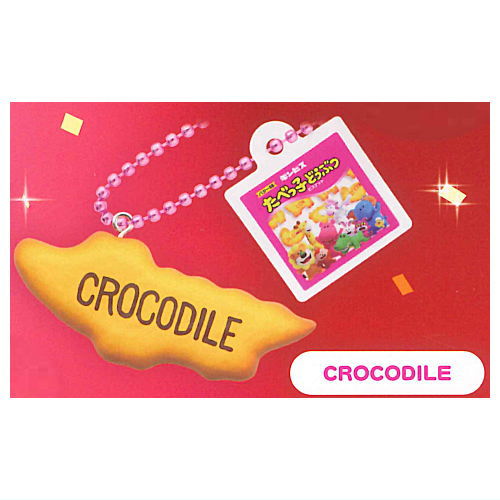 Tabekko Animal THE MOVIE Mascot Charm [3.CROCODILE]