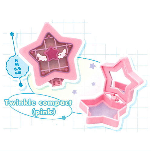 Peppermint Magical Compact Collection [2.Twinkle compact (pink)]