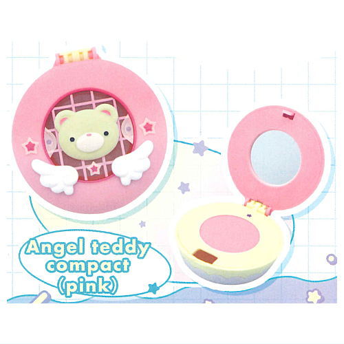 Peppermint Magical Compact Collection [4.Angel teddy compact (pink)]