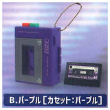 Record on a cassette! playback! retro mini portable player mascot NEO [2.Purple (Cassette: Purple)]