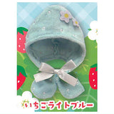 Okigae poncho Ichigodarake [4.Ichigo Light Blue]