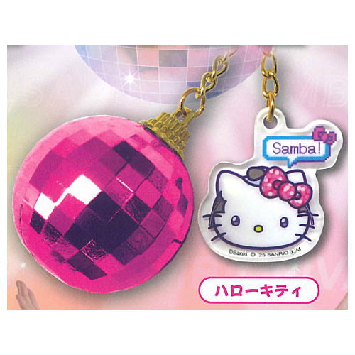 Matsuken Samba x Hello Kitty Mirror Ball Keychain [2.Hello Kitty]