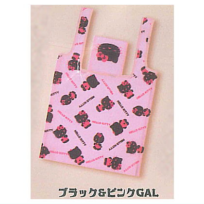 Sanrio Hello Kitty Eco Bag [3.Black & Pink GAL]