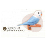 Parakeet Noodle Clip [2.Budgerigar (White x Blue)]
