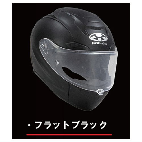1/6 Scale Kabuto Helmet Collection F-17 Series [4.Flat Black]