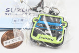 SUZUKI Rubber Keychain [2.Jiminy XC Brisk Blue Metallic Black Two-Tone Roof]