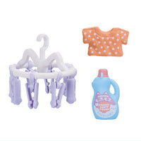Nyanko Kaden DX Rakuraku Cleaning Edition [6.Clothespin hanger and Fabric Softener Set]