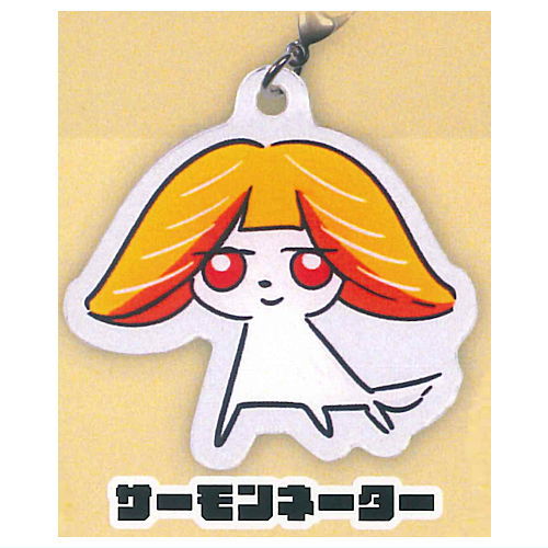 Sushi Natar Acrylic Mejirushi Charm [2.Salmon Natar]