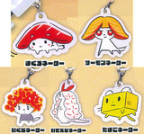 Sushi Natar Acrylic Mejirushi Charm [All 5 type set(Full Complete)]