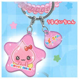 Shizuku-chan Spring Rubber Keychain [2.Uruoi-chan]