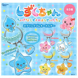 Shizuku-chan Spring Rubber Keychain [All 5 type set(Full Complete)]