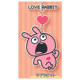 Studio UG  Nishimura Yuji Hashitte! Yurayura 3ren Keychain [3.Love Rabbit]