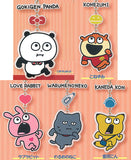 Studio UG  Nishimura Yuji Hashitte! Yurayura 3ren Keychain [All 5 type set(Full Complete)]