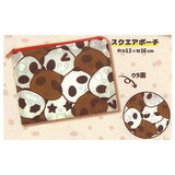 Sakusaku Panda Pouch Assortment Collection [4.Square Pouch]