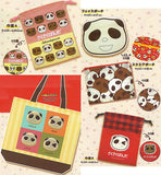 Sakusaku Panda Pouch Assortment Collection [All 5 type set(Full Complete)]