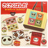 Sakusaku Panda Pouch Assortment Collection [All 5 type set(Full Complete)]