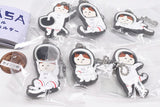 NYASA Capsule Rubber Keychain [All 6 type set(Full Complete)]