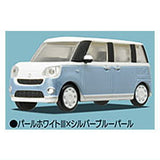 1/64 PLUS Daihatsu Move Canbus NEWCOLLAR [1.Pearl White III x Silky Blue Pearl]