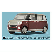 1/64 PLUS Daihatsu Move Canbus NEWCOLLAR [2.Smooth Gray Mica Metallic x Fire Quartz Red Metallic]