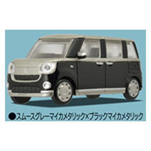 1/64 PLUS Daihatsu Move Canbus NEWCOLLAR [4.Smooth Gray Mica Metallic x Black Mica Metallic]