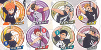 Haikyu!! 'Tsunagu' Glitter Can Badge Side A [All 8 type set(Full Complete)]