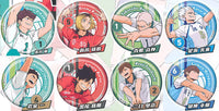 Haikyu!! 'Tsunagu' Glitter Can Badge Side B [All 8 type set(Full Complete)]