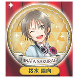 Yumeiro Cast Lame Glitter Can Badge [4.Hinata Sakuragi]