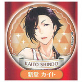 Yumeiro Cast Lame Glitter Can Badge [5.Kaito Shindo]