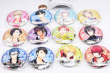 Yumeiro Cast Lame Glitter Can Badge [All 12 type set(Full Complete)]