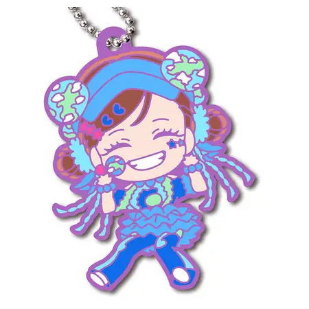 Deformed Rubber! Shinako Keychain [3.Gummystep- Shinako]