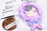 Deformed Rubber! Shinako Keychain [6.Flower Hoodie Shinako]