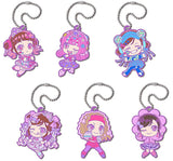 Deformed Rubber! Shinako Keychain [All 6 type set(Full Complete)]